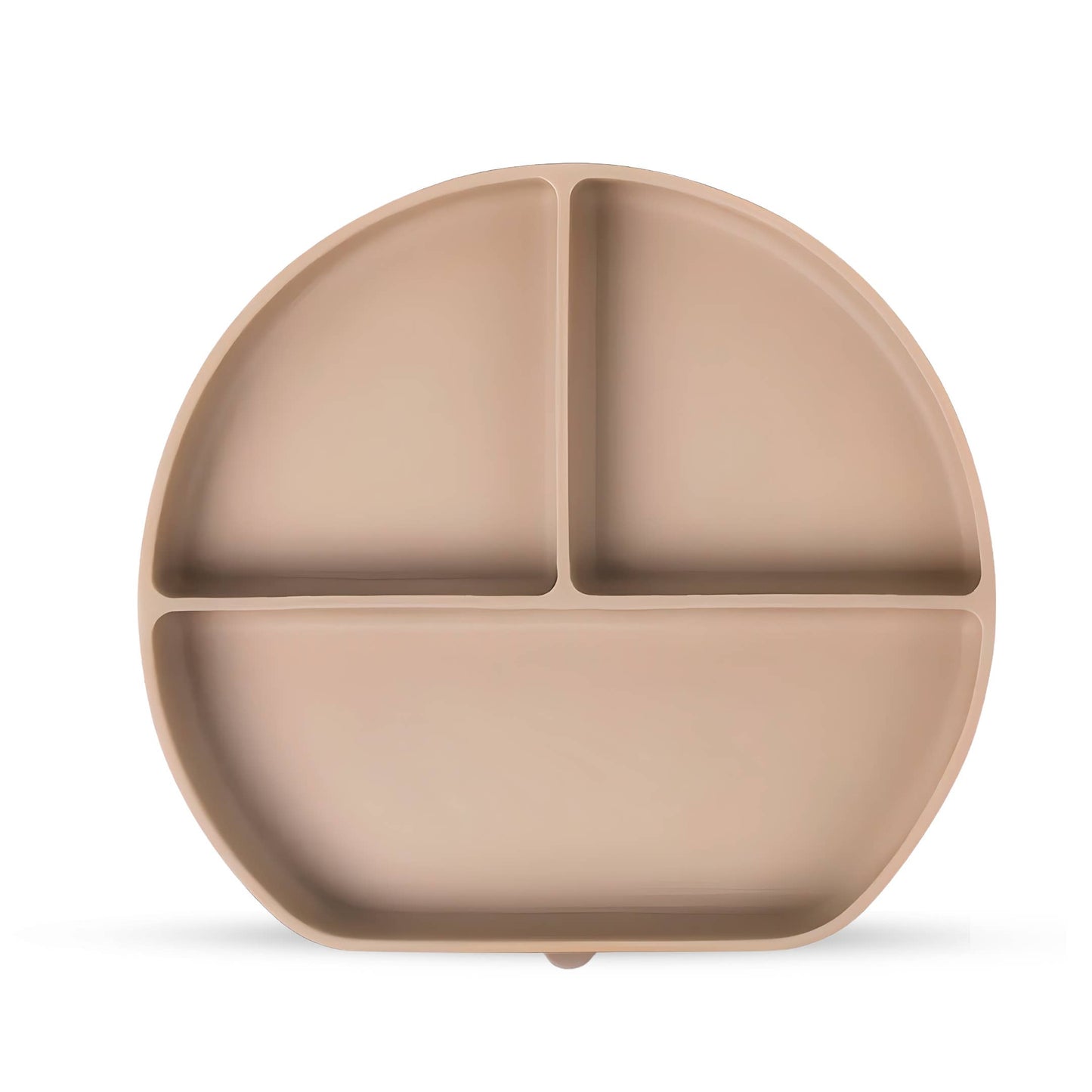 Silicone Suction Plate: Dusty Rose