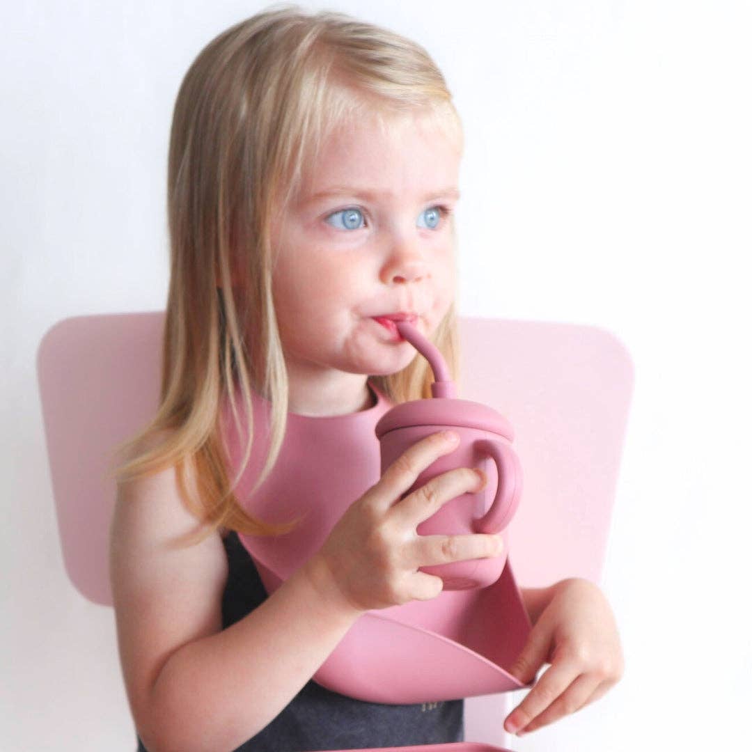 Sippy Cup Spill-Proof: Sage