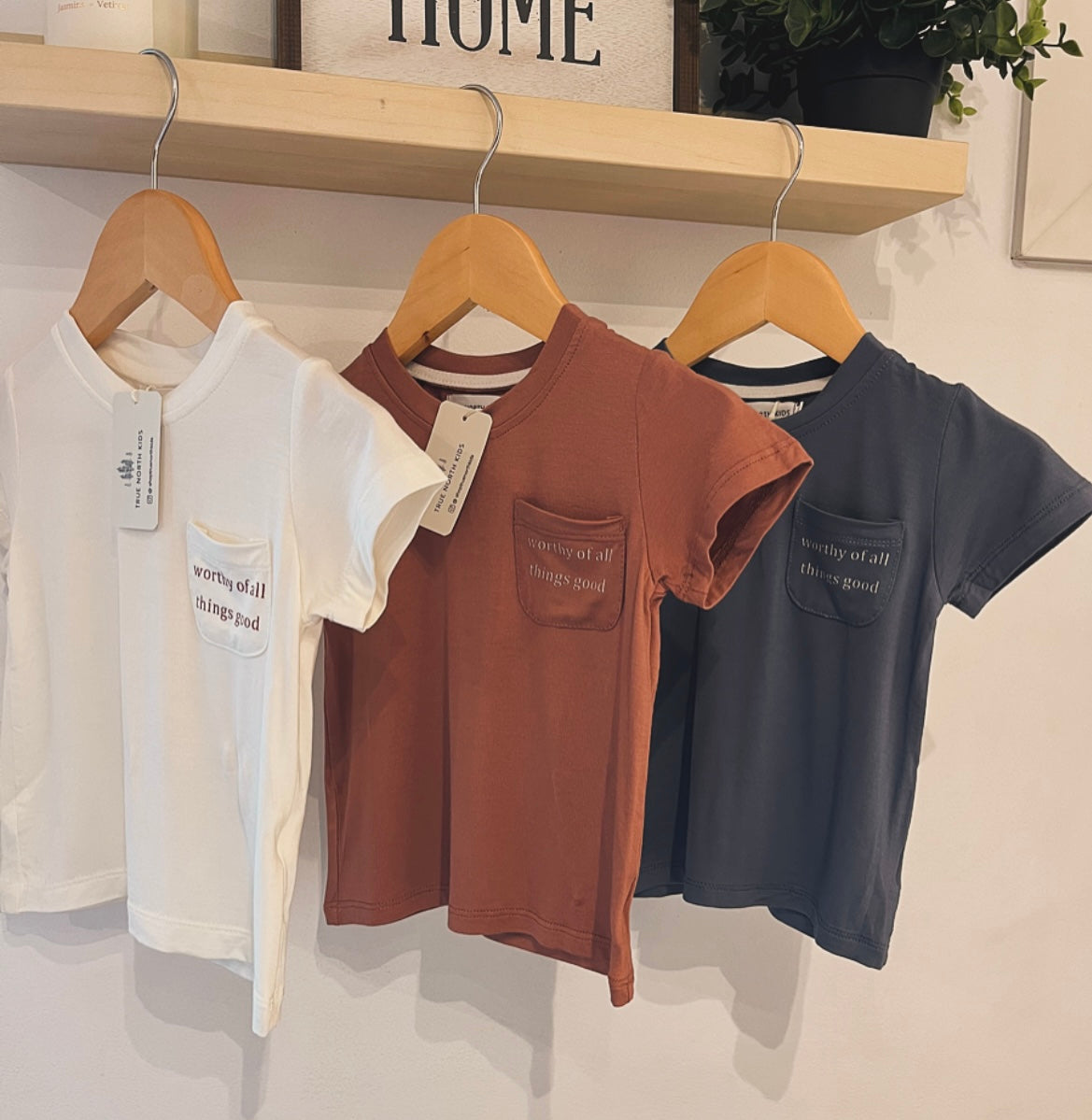 Worthy Bamboo Pocket Tee Ivory