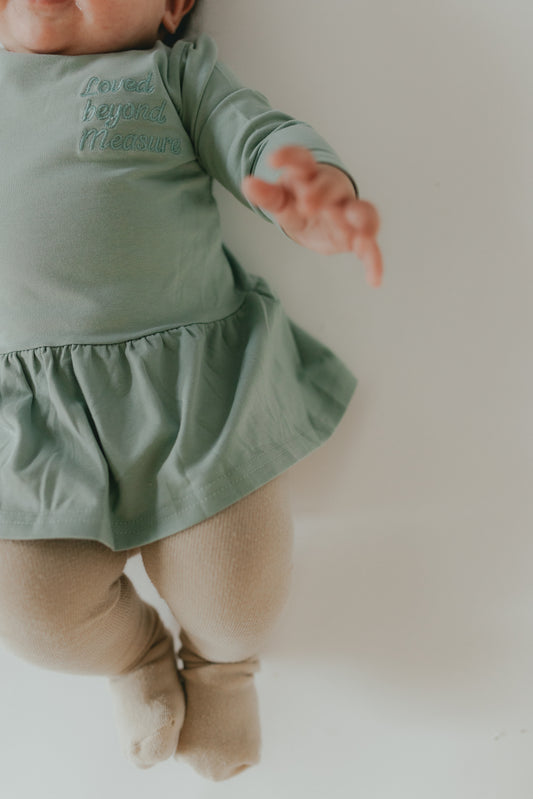 Bloom Dress - Seafoam