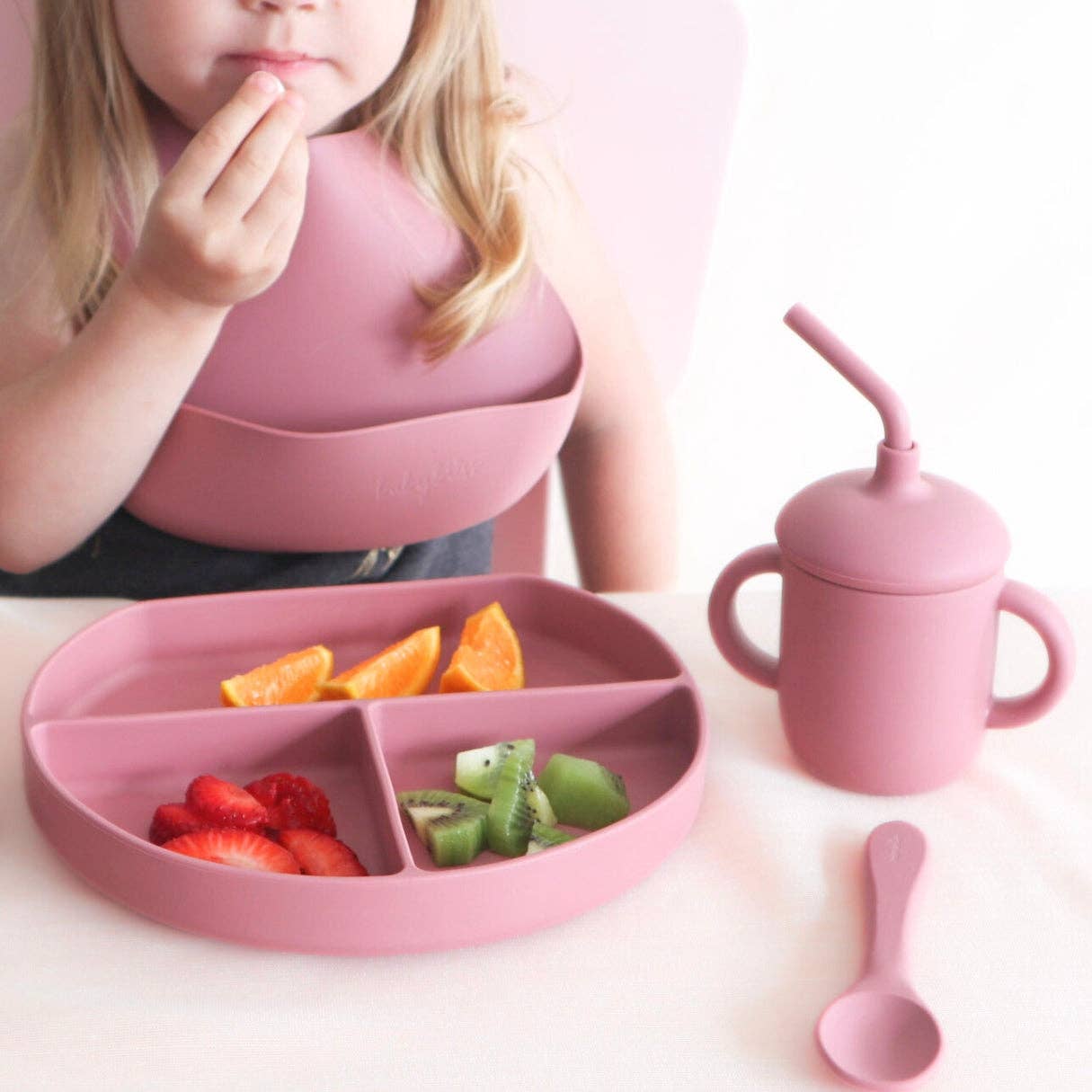 Silicone Suction Plate: Sage