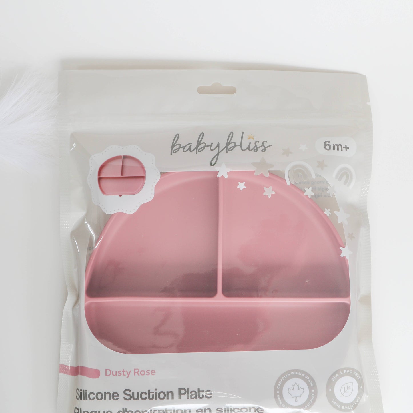 Silicone Suction Plate: Sage