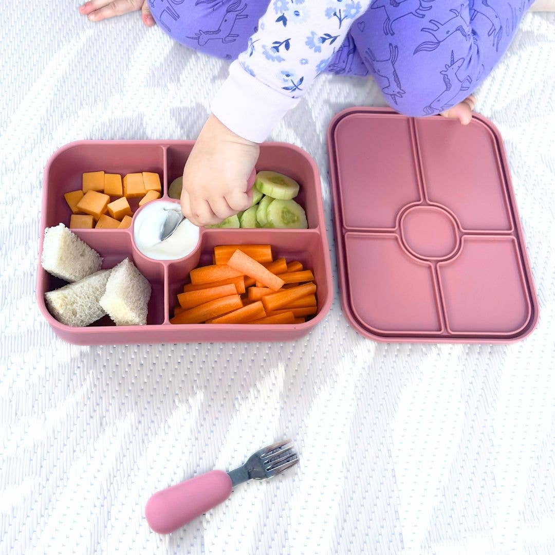 Kids Bento Box, Leak-Proof Dusty Rose
