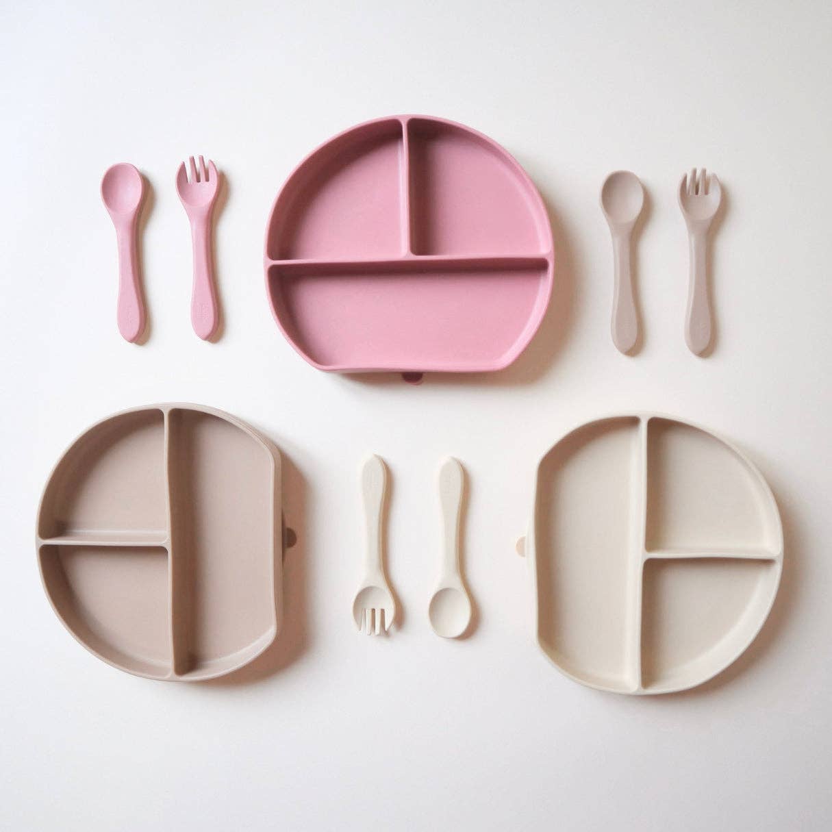 Silicone Suction Plate: Sage
