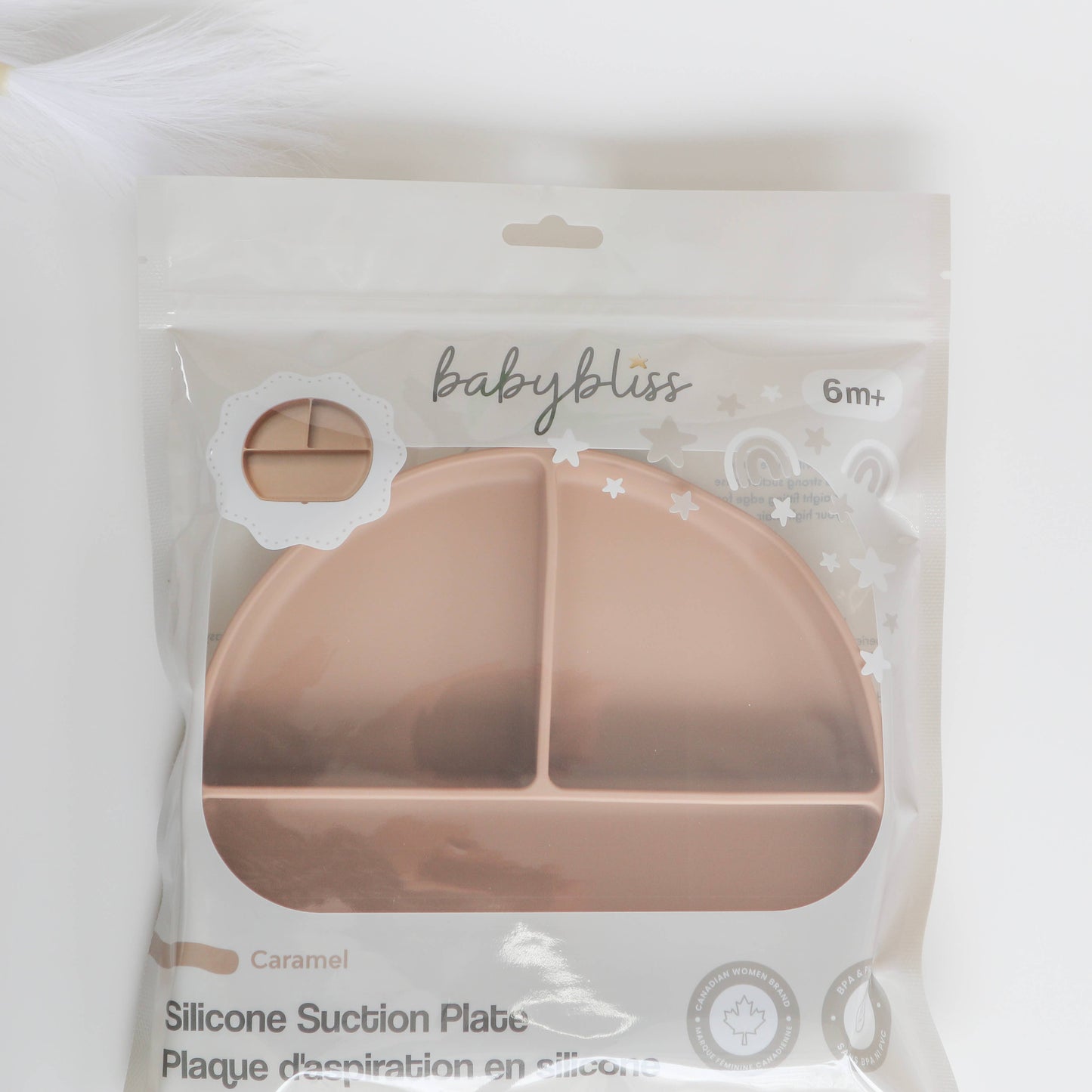 Silicone Suction Plate: Sage