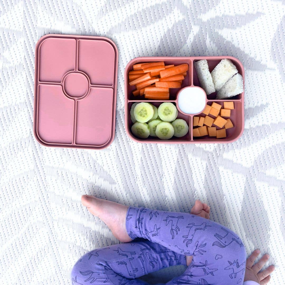 Kids Bento Box, Leak-Proof Dusty Rose