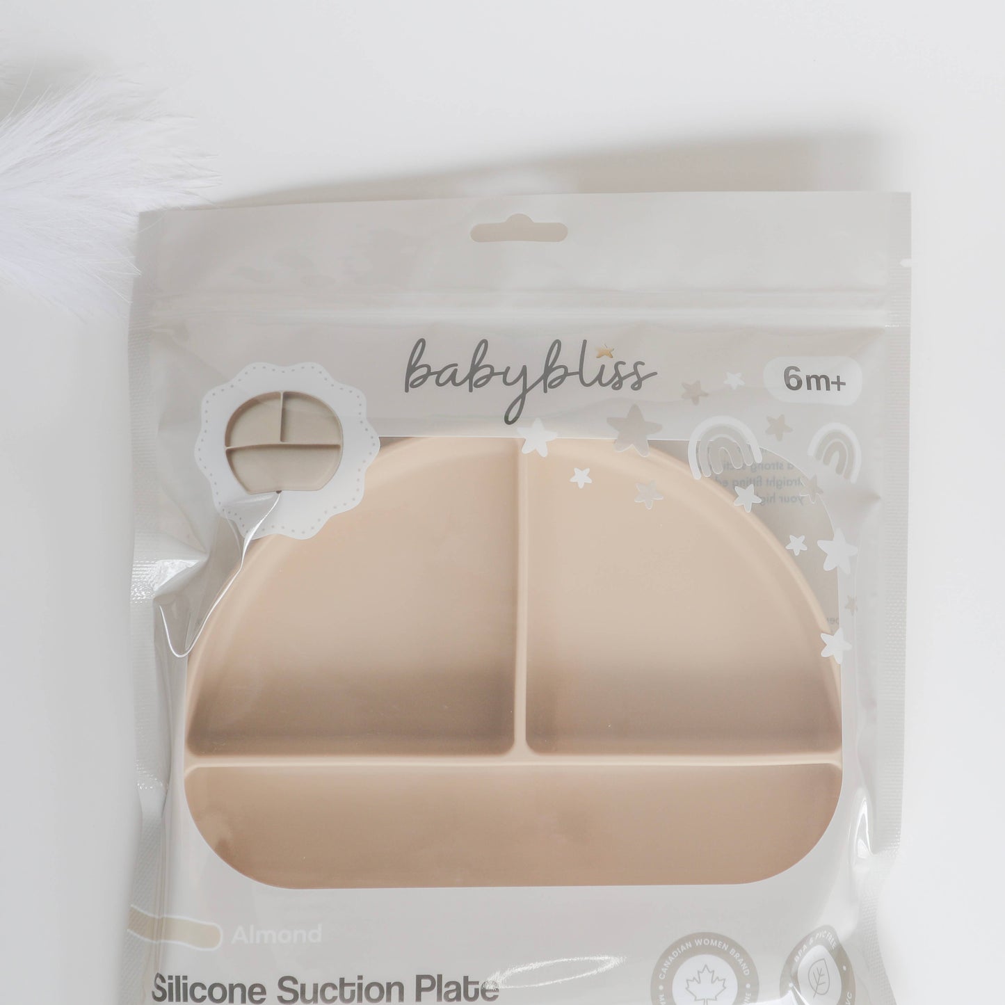 Silicone Suction Plate: Sage