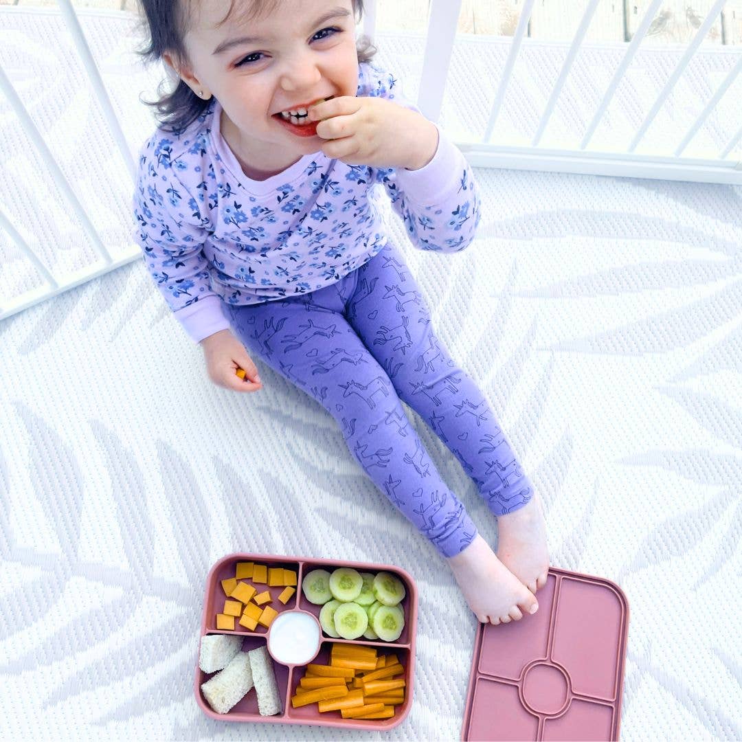 Kids Bento Box, Leak-Proof Dusty Rose