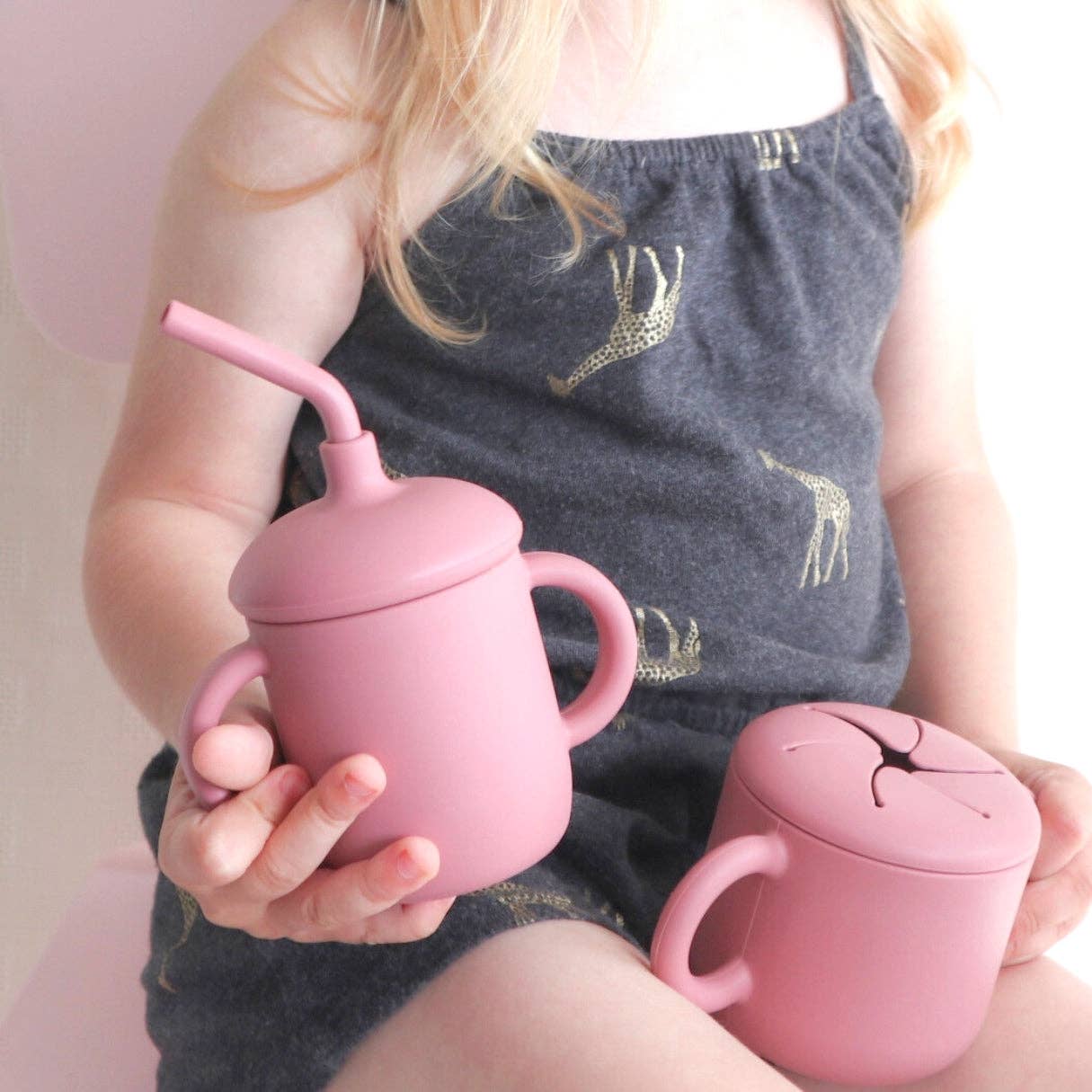 Sippy Cup Spill-Proof: Sage