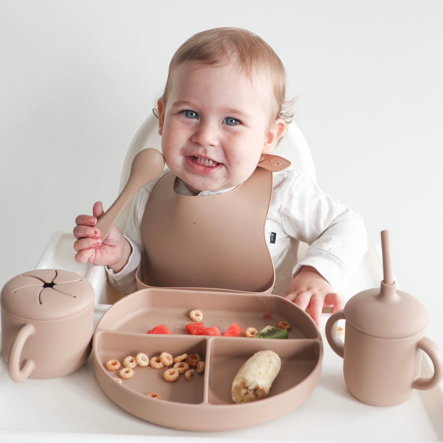 Sippy Cup Spill-Proof : Almond