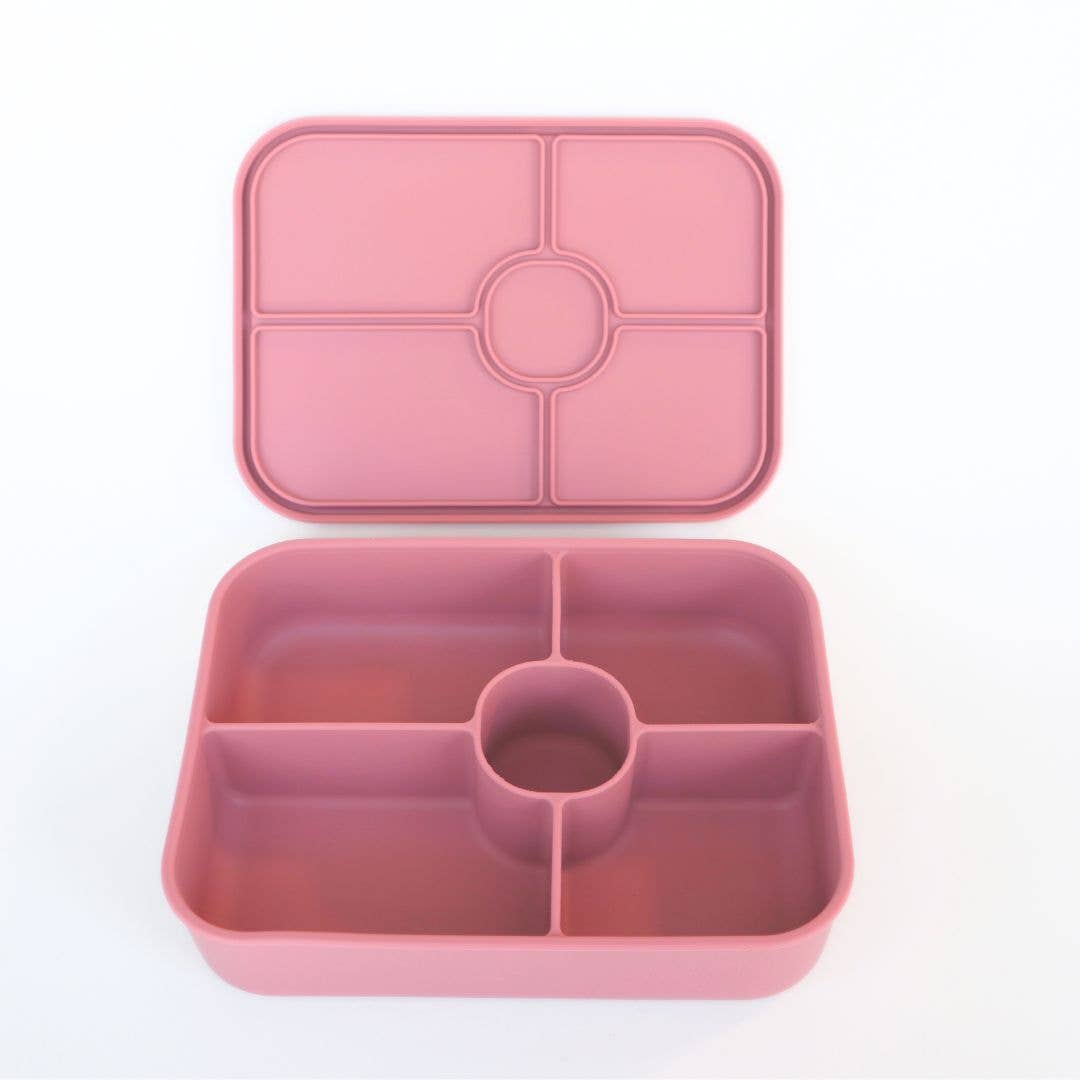 Kids Bento Box, Leak-Proof Dusty Rose