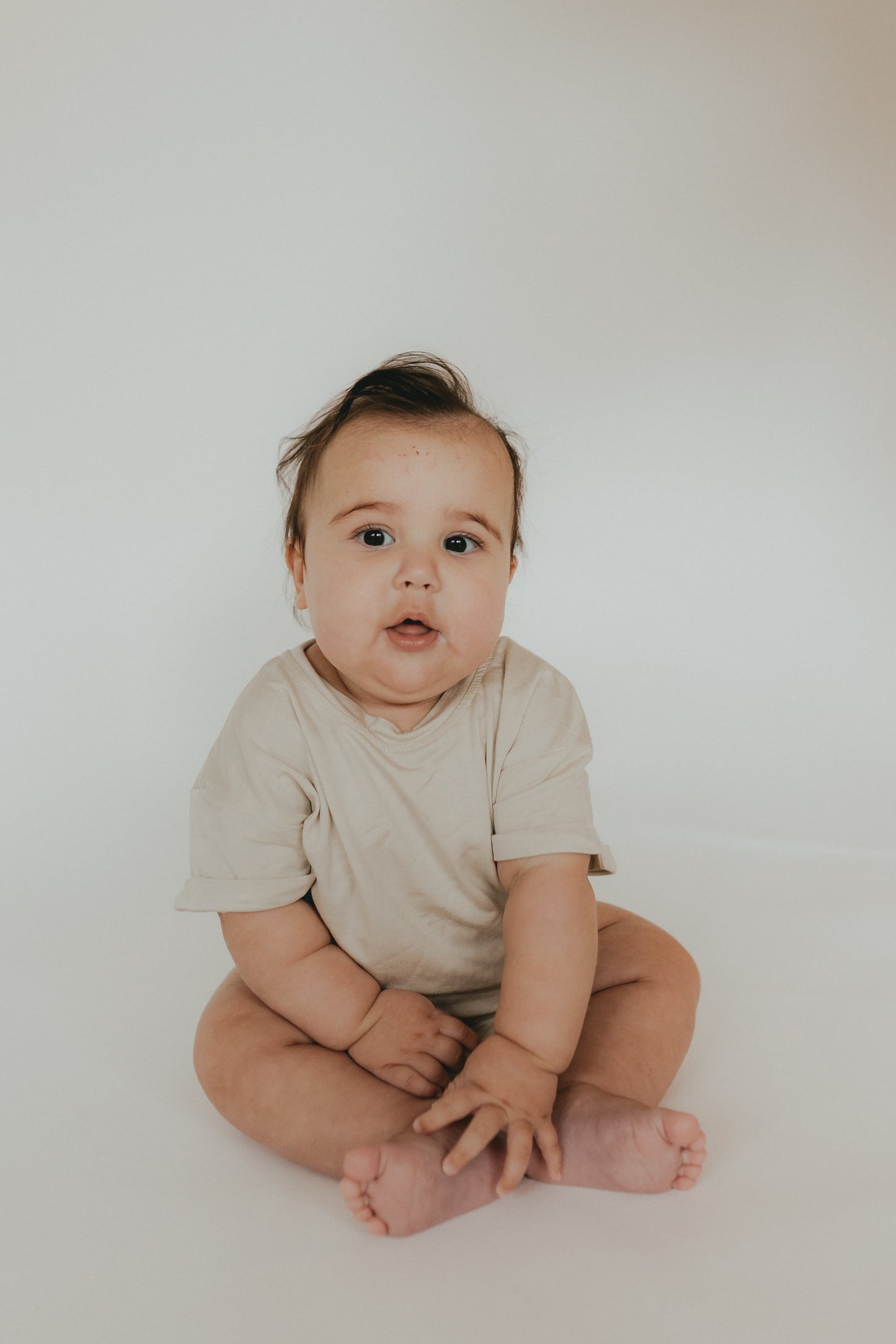 Bamboo Romper - Oat
