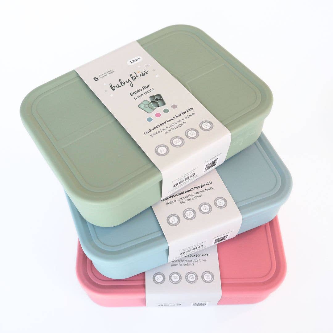 Kids Bento Box, Leak-Proof Sage