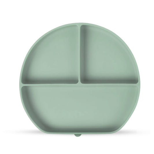 Silicone Suction Plate: Sage