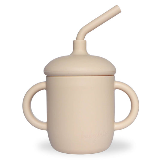 Sippy Cup Spill-Proof : Almond